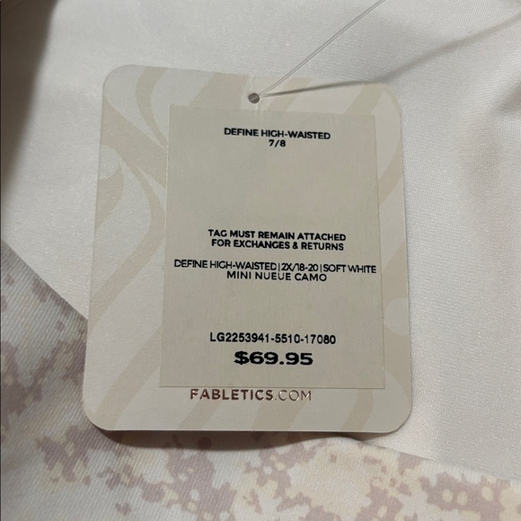 Fabletics Define Powerhold High Waisted leggings size 2X NWT - Picture 4 of 7